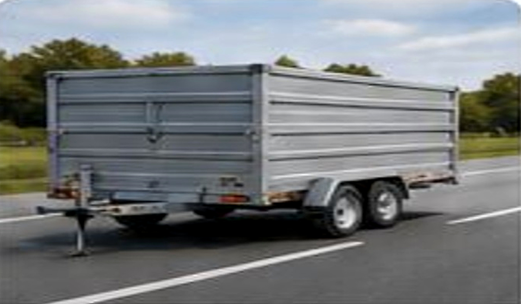 Aanhangwagen verhuur